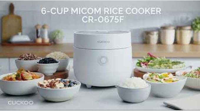 CUCKOO Micom Rice Cooker 3-Cup Uncooked / 6-Cup Cooked - Image 2