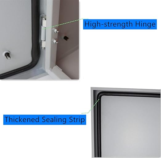 Cold Rolled Steel Electrical Box 16'' x 16'' x 8'' Indoor/Outdoor Thick - Image 5