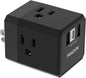 Cruise Ship Essentials, 3-Side Outlet Splitter by POWSAV