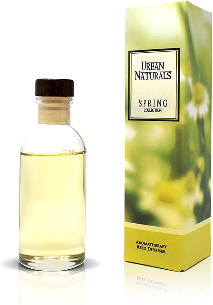 Urban Naturals Spring Clean Reed Diffuser Oil Set | Fresh, Crisp Fragrance of - Image 2