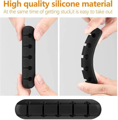 Cord Holder Cable Organizer Clips – Self Adhesive Cord Organizer - Image 6