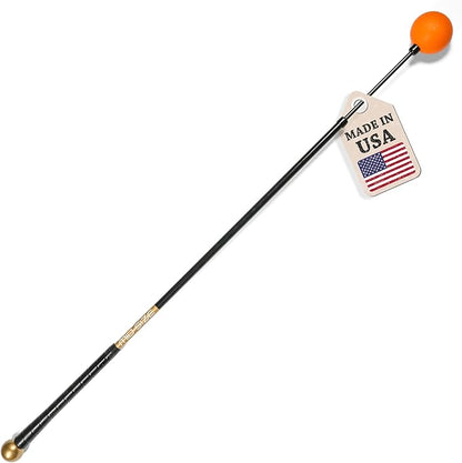 Orange Whip Golf Swing Trainer Aid Patented & Made in USA by OrangeWhip