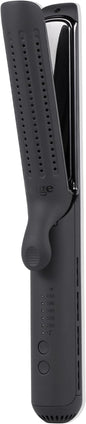 L'ANGE HAIR Le Duo Edge 360° Airflow Titanium Styler Blush | 2-in-1 Flat Iron by LANGEHAIR