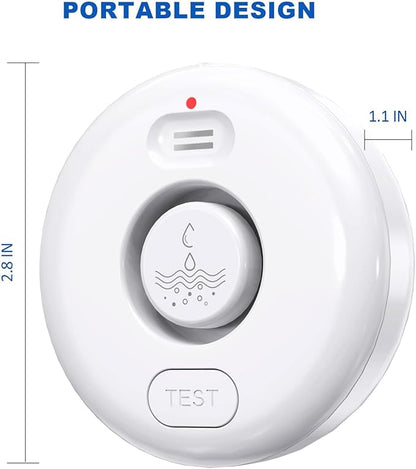 WiFi Water Leak Detectors 5 Pack, 120dB Adjustable Loud Water Leak Sensor - Image 7