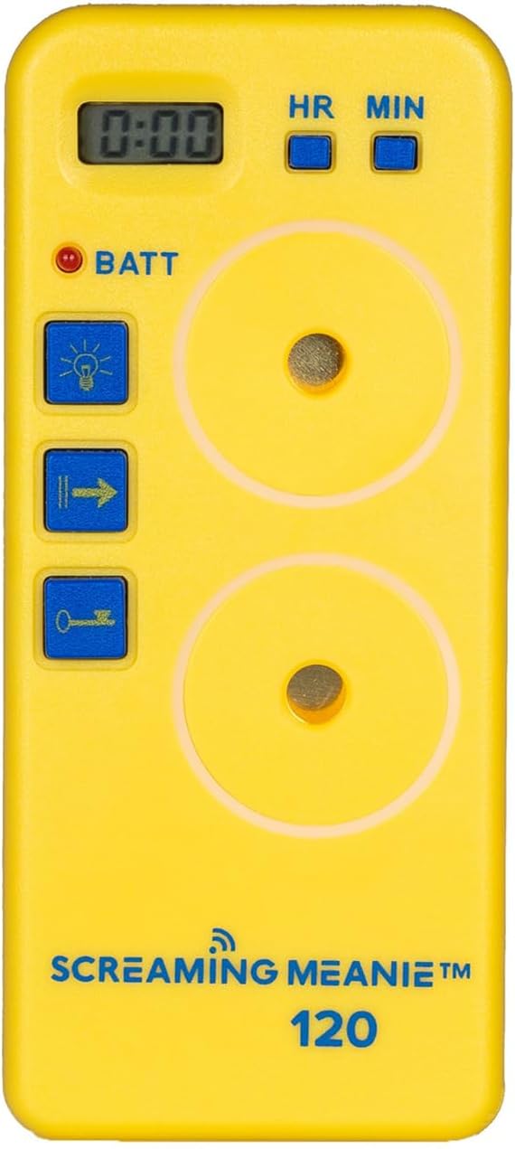 Screaming Meanie TZ-120 Extremely Loud Alarm Timer, or Travelers by ScreamingMeanie
