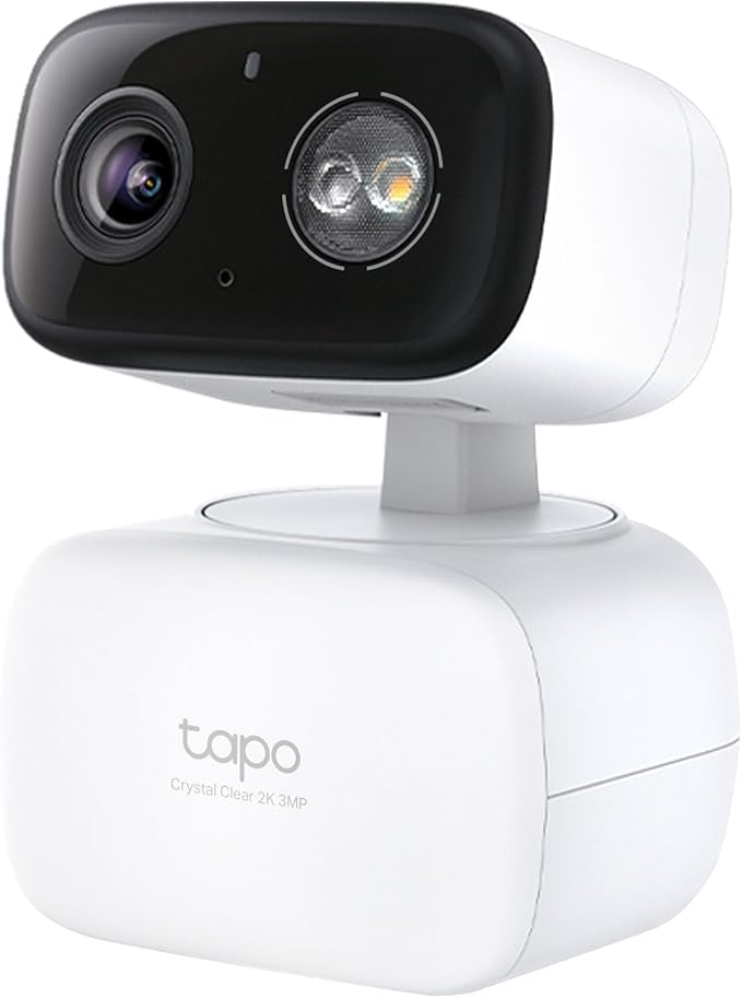 Tapo 2K Indoor/Outdoor Pan/Tilt Wired Security Camera by Tapo