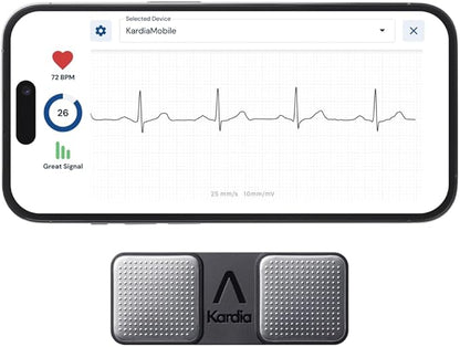 KardiaMobile 1-Lead Personal EKG Monitor – Record EKGs at Home – Detects AFib - Image 3