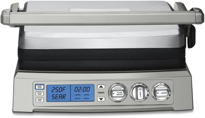 Cuisinart 6-in-1 Elite Griddler, Electric Grill, Griddle & Top Melt, 500°F by Cuisinart