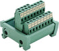 ANMBEST 2 in 8 Out Terminal Blocks Module, 25A DIN Rail and Panel Mounting by ANMBEST
