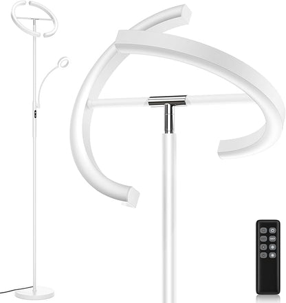 SIBRILLE White LED Floor Lamp by SIBRILLE