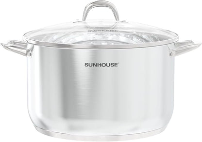 SUNHOUSE Stainless Steel Stock Pot by SUNHOUSE