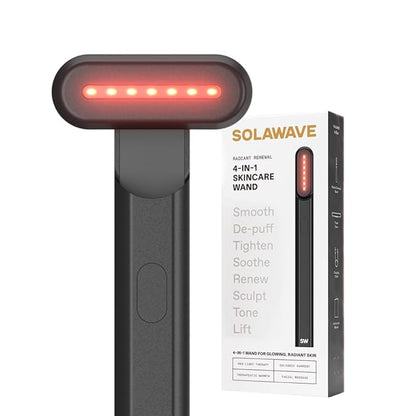 Solawave 4-in-1 Red Light Therapy Wand by Solawave