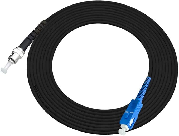 Jeirdus 200M SC to ST Outdoor Armored Simplex 9/125 SM Fiber Optic Cable Jumper - Image 3