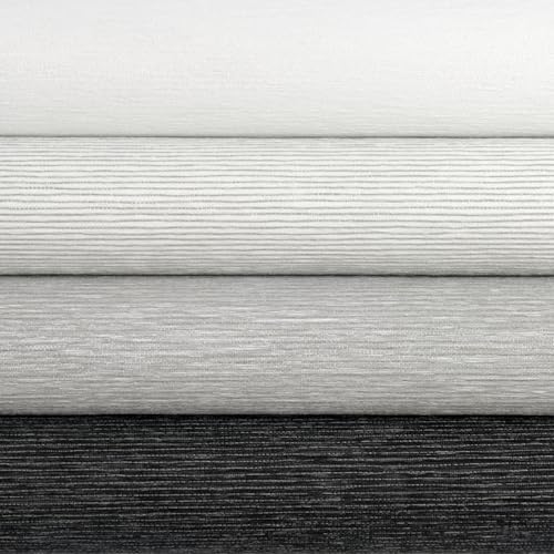 Motorized Blinds with Remote, App, Voice Control - 100% Blackout | Custom Motorized Roller Shades for Windows Doors, Ultra Quiet Smat Electric Blinds Work with Apple Homekit, Alexa, Google
