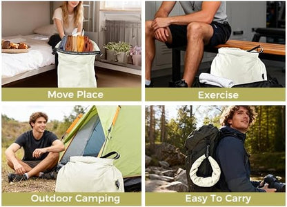 Travel Laundry Bag, Pump Free Vacuum Storage Bag Reusable Compression Dirty - Image 7