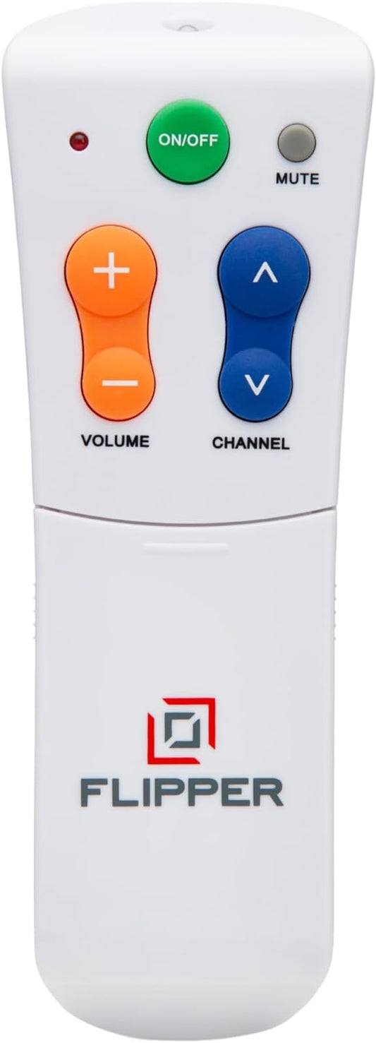Flipper Big Button Universal TV Remote by Flipper