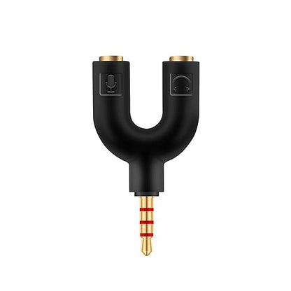 HIEbee 2 in 1 3.5mm Headphone Splitter Adapter Female to Male&Male to Female - Image 3