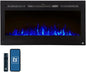 Touchstone Smart Electric Fireplace-The Sideline 40" Wide-in Wall Recessed by TouchstoneHomeProducts
