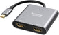 Selore&S-Global USB C to Dual HDMI Adapter 4K @60hz, Type C to HDMI Converter by SeloreS-Global