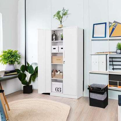 Metal Storage Cabinet-71” Tall Steel File Cabinets - Image 2