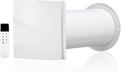 LINGGONGAIR Room Ventilation Fan 4-inch 5W EC Motor, Two-Way Wall Exhaust Fan by Unknown