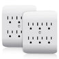 ELEGRP 6-Outlet Extender with Central Anchor, 3-Prong Grounded Wall Tab by ELEGRP%7CELEGROUP