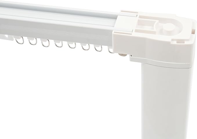 Lemoeyes Electric Curtain Track, Retractable Motorized Curtains Rod within 7.2ft - Image 7