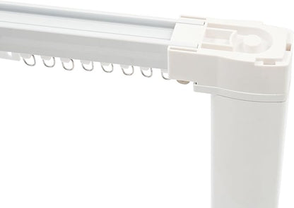 Lemoeyes Electric Curtain Track, Retractable Motorized Curtains Rod within 7.2ft - Image 7