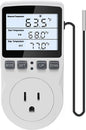 KETOTEK Digital Temperature Controller Thermostat Outlet Plug 120V by KETOTEK