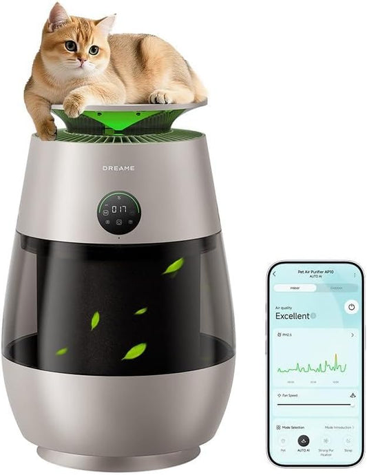 ‌Dreame Pet Air Purifier, Cleans 5, 386 ft² in One Hour, 346 ft² by Dreame