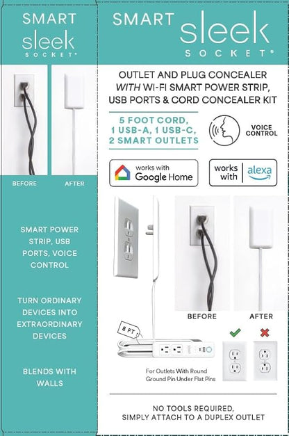 Smart Sleek Socket: Universal Outlet Concealer - Image 7