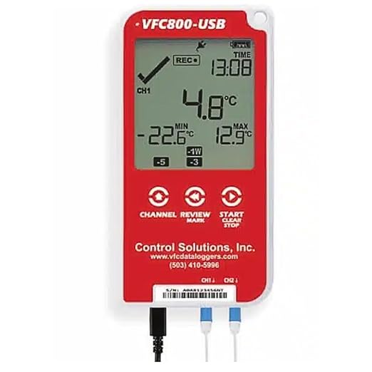 Generic Control Solutions VFC800-USB Temperature Data Logger by Unknown