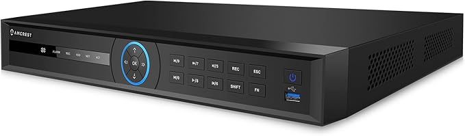 Amcrest 4K 32-Channel AI NVR Smart NVR, Facial Recognition, Facial Detection & by Amcrest