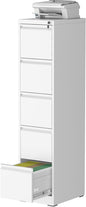 5 Drawer Vertical File Cabinet by Unknown