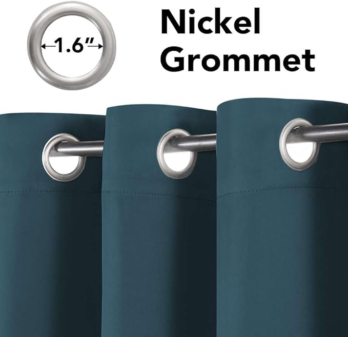 H.VERSAILTEX Premium Blackout Thermal Insulated Room Darkening Curtains - Image 5