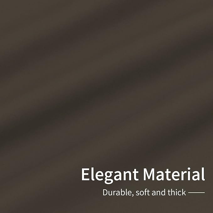 Easy-Going Blackout Curtains for Bedroom, Solid Thermal Insulated Grommet and - Image 6