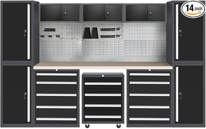 JZD Garage Storage Cabinet System Set by JZD
