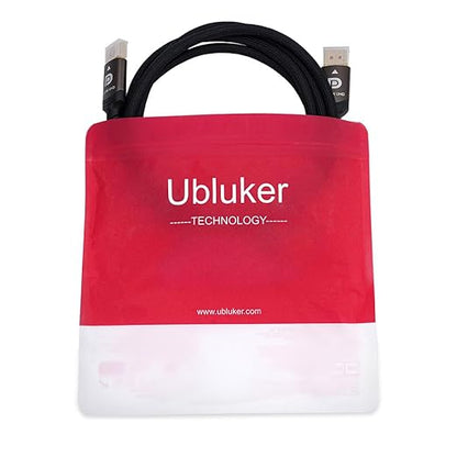 Ubluker 10K 8K DisplayPort 2.1 Cable 54Gbps 16.4 FT, Certified DP to DP Cord 4K - Image 5