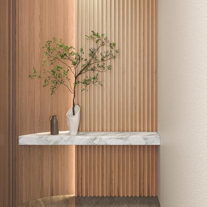 art3d 108 x 5.7 inch slat solid wood, package contents