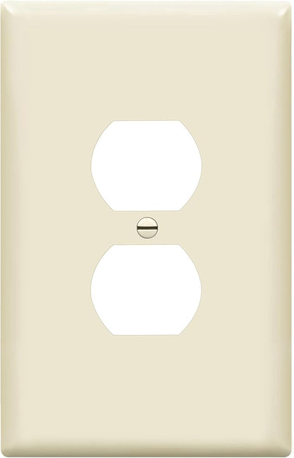 ENERLITES Duplex Receptacle Outlet Wall Plate, Jumbo Electrical Outlet Cover by Enerlites