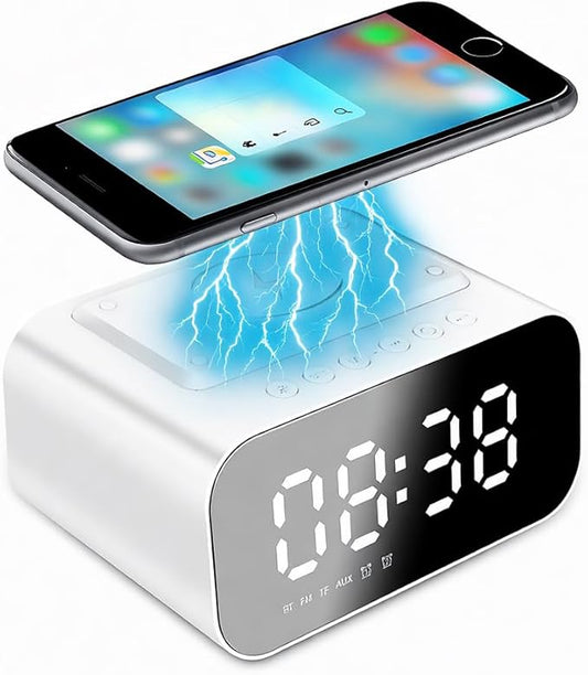 IHAO 7in1 Multifunctional Digital Alarm Clock by IHAO