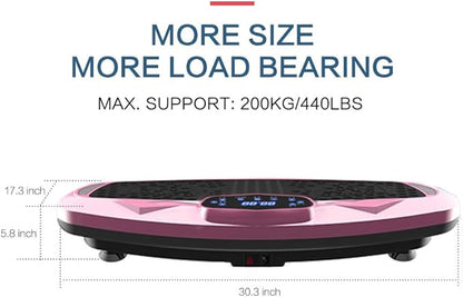 Vibration Plate Exercise Machine Whole Body Workout Vibration Fitness Platform - Image 3
