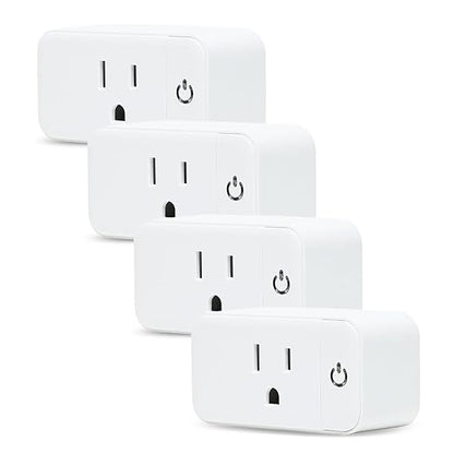 Lunabode LED 4 Pack Smart Home Wi-Fi Plugs by LunabodeLED