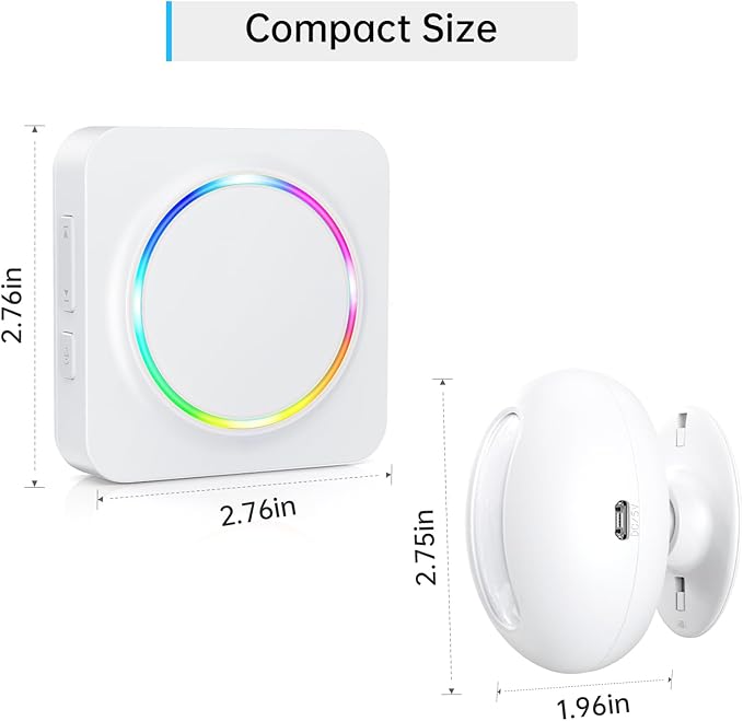 Wireless Motion Sensor Alarm Indoor -Door Chime - Image 8