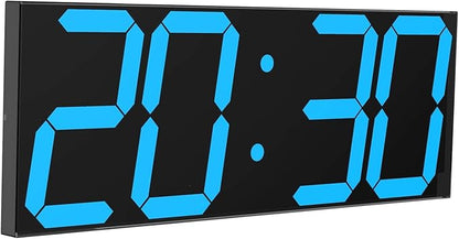 CHKOSDA LED Large Digital Wall Clock, Oversize Wall Clock by CHKOSDA