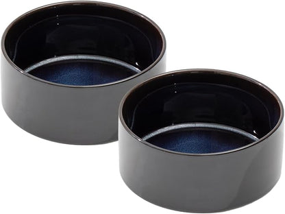 Ceramic 6.1inch Dog Bowls for Small and Medium Breed Dog Dish Pet Food and by Havniva