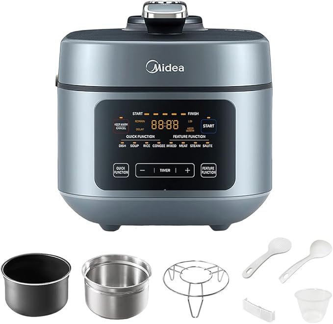 Midea 8-in-1 Electric Pressure Cooker by Makeyourselfathome