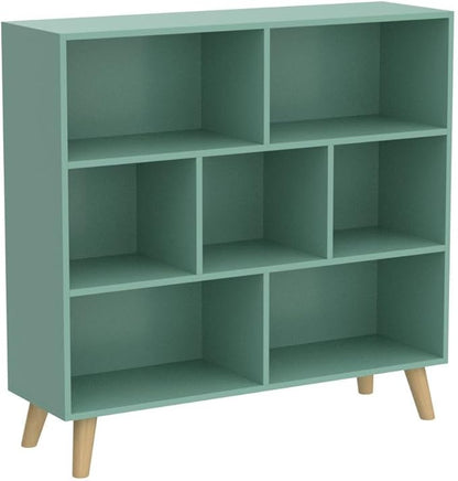 IOTXY Wooden Open Shelf Bookcase - Image 5