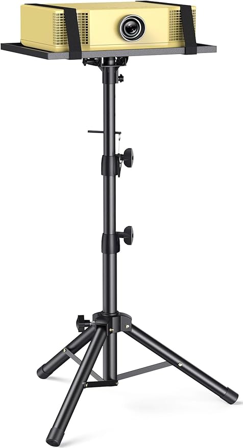 AMADA HOMEFURNISHING Height Adjustable Projector Tripod Stand - Image 8