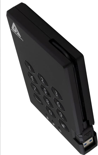 Apricorn 2TB Aegis Padlock USB 3.0 256-Bit AES XTS Hardware Encrypted Portable - Image 6